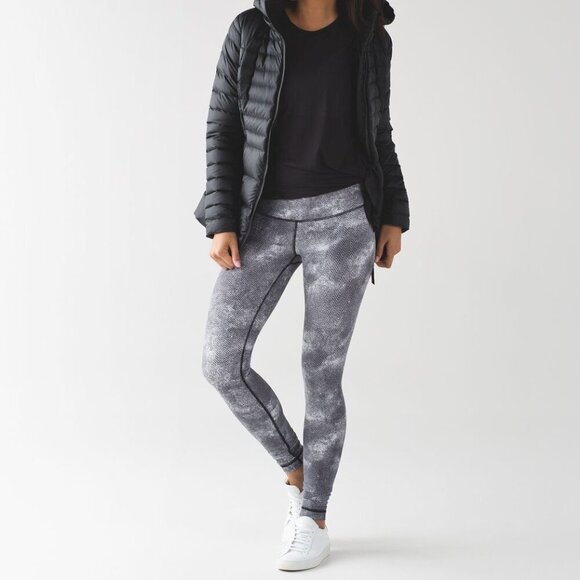 LULULEMON | Wunder Under Pant III Patterned Leggings | Sz. 10 - Picture 1 of 9